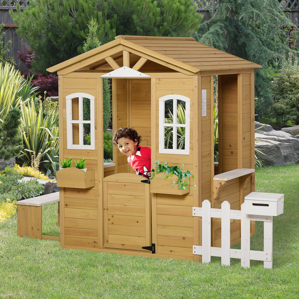 Affordable Wooden Playhouse Ideas!
