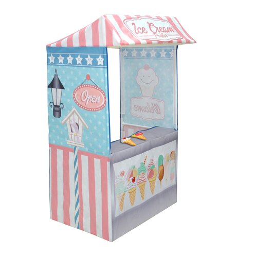 Ice cream-themed role play shop for kids 