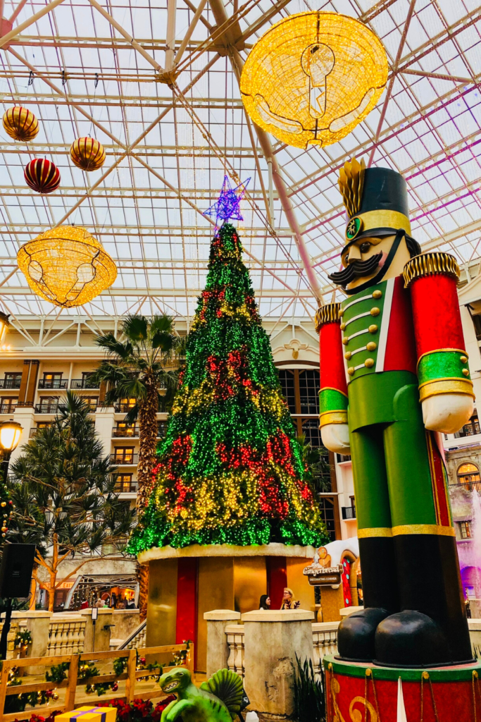 The Gaylord Texan has tons of Grapevine Texas Christmas events from gingerbread houses to millions of lights.