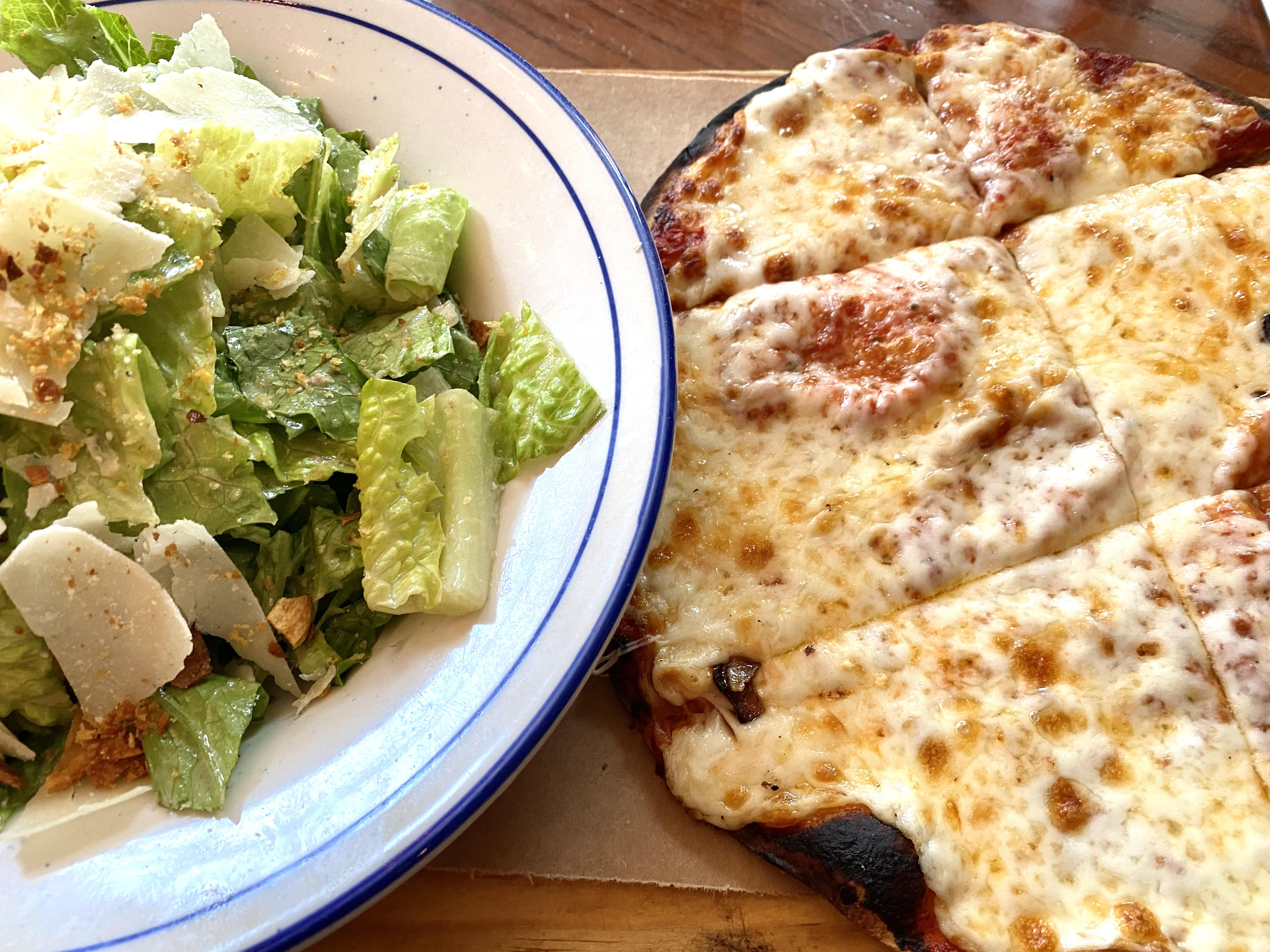 Eno's Pizza Tavern in the Bishop Arts District, Oak Cliff has a great lunch special