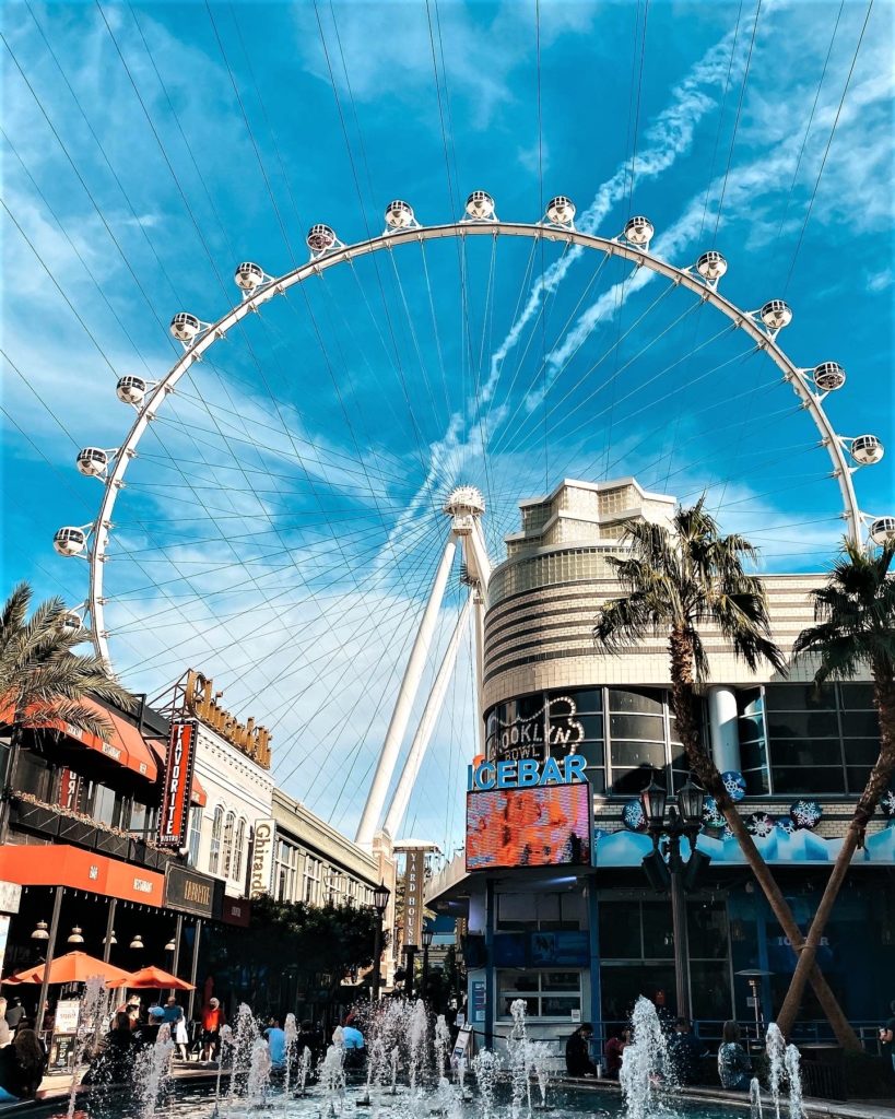 The LING Promenade is home to the High Roller and one of the most fun things to do in Las Vegas!