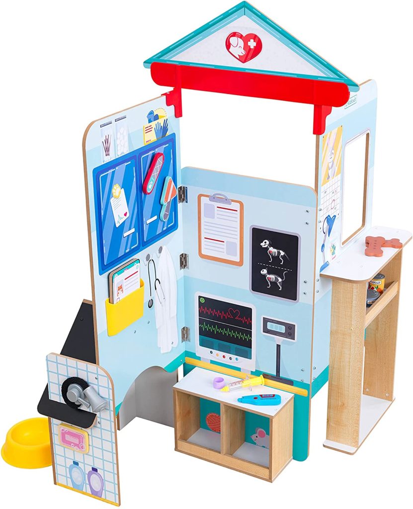 The best toy of 2022 and best toddler girl toy is the space-saver Lets pretend Pop Up Vet
