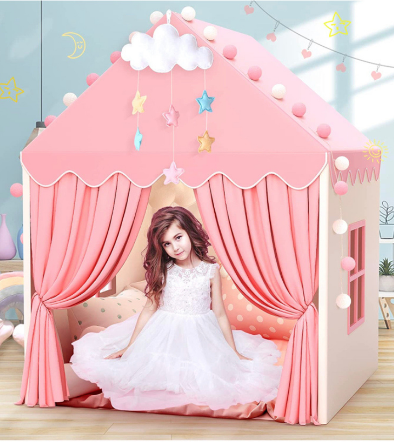 Looking for a fun gift for your toddler that they will spend hours of imaginative play? A fun indoor playhouse is every little girls dream!
