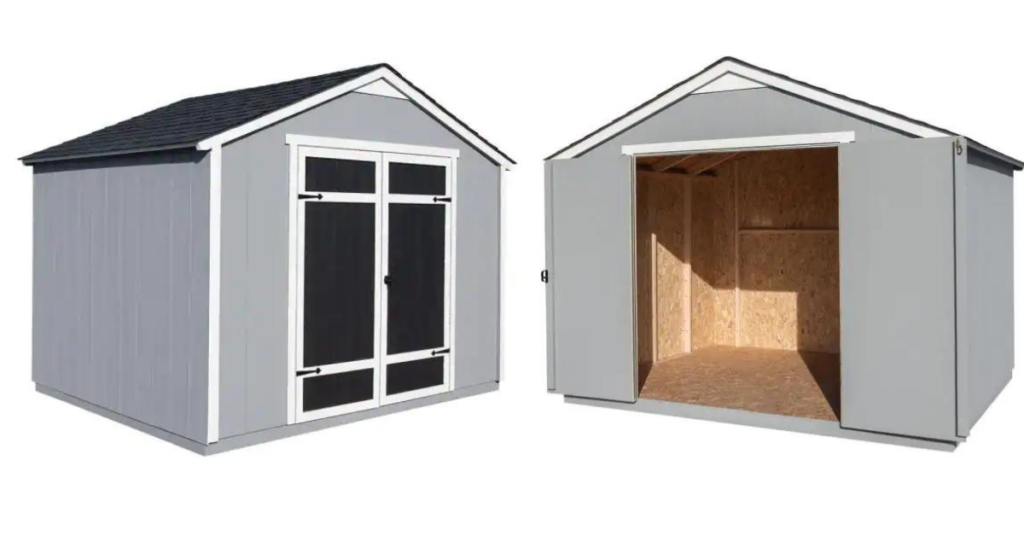 You may want to purchase a prebuilt she shed or do an easy assembly kit
