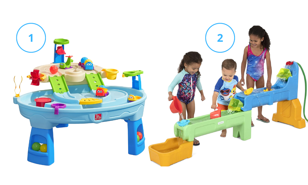 A water table is a must-have for any kid who loves spending time outdoors. Whether you're looking for a basic model or something more elaborate, we've got you covered with the water tables for kids of all ages.