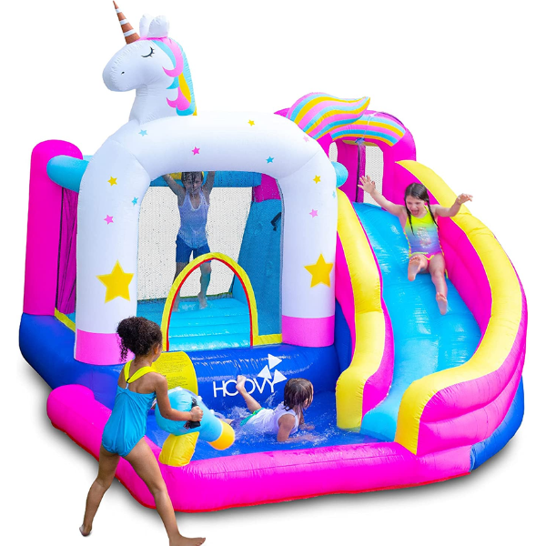What would be better than an inflatable toddler water toy that will get them some exercise too? 