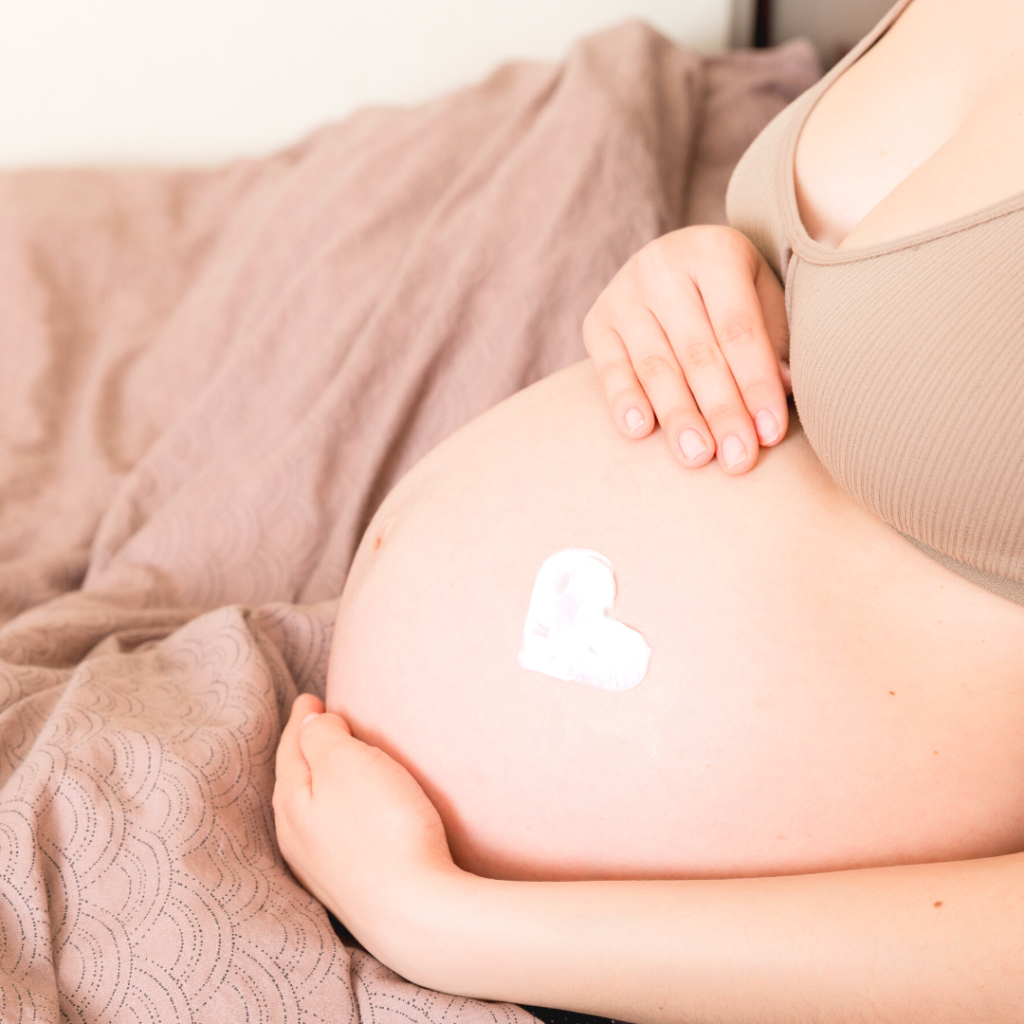 Do this method on how to prevent stretch marks during pregnancy. 