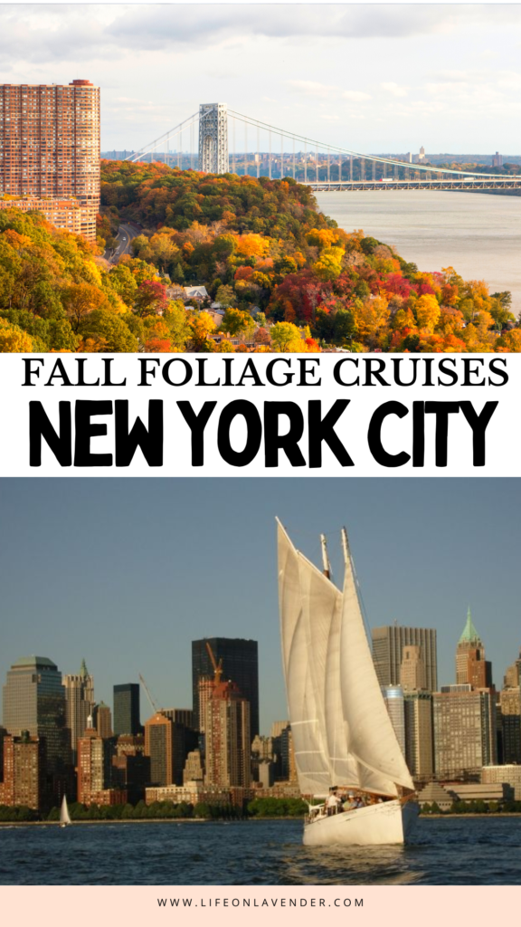 Fall in NYC, Take a scenic tour by boat 