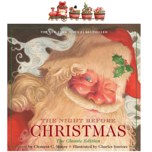 Best Christmas books for toddler, the classic. The Night Before Christmas