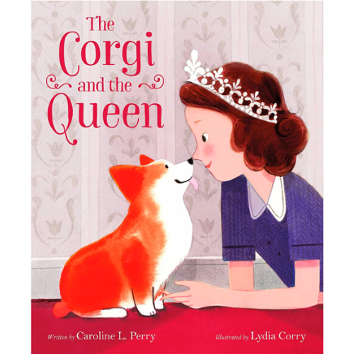 If you want a beautiful children's book about London, one must include the queen. 