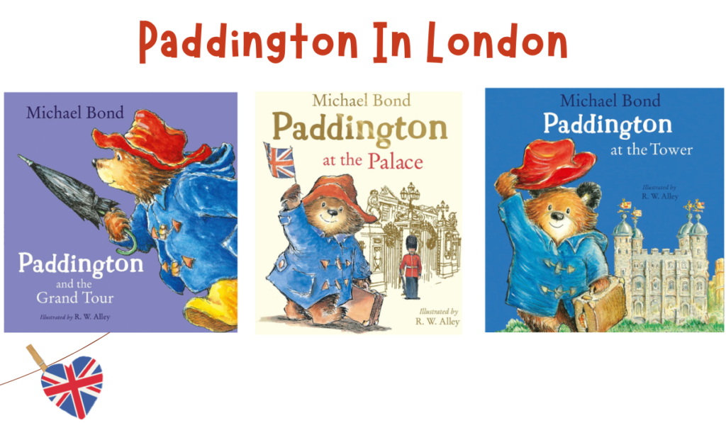 This collection of London children's books will be loved dearly by your kids for years, the Paddington collections. 