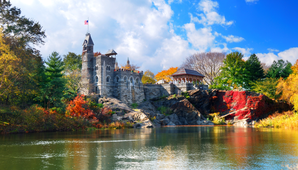 Belvedere Castle in Central Park. One of the most romantic things o do in New York City